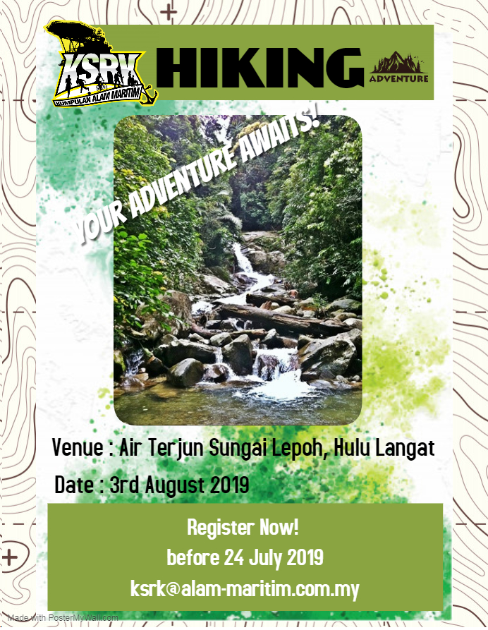 Alam – KSRK Hiking Sg Lepoh – 2019