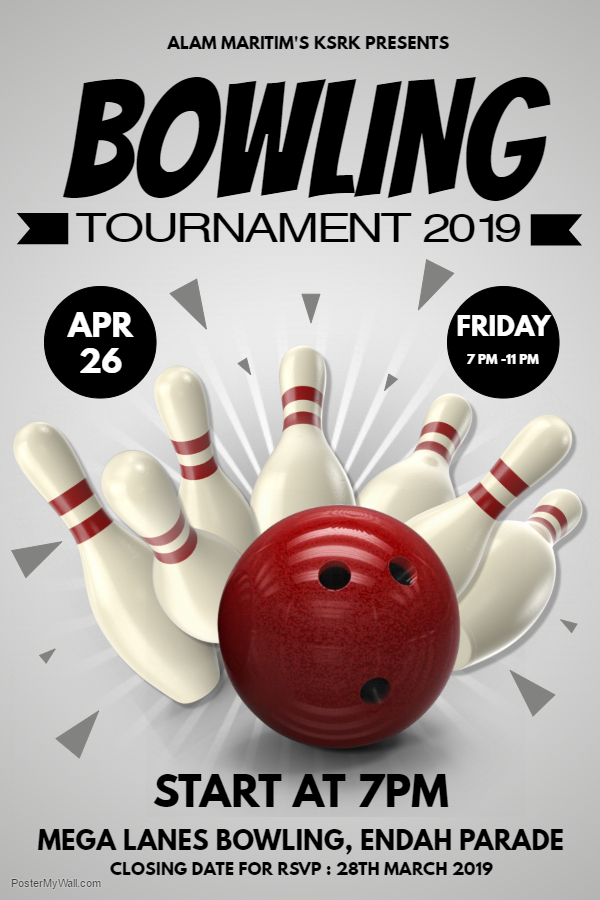 Alam Maritim KSRK Bowling Tournament – 2019